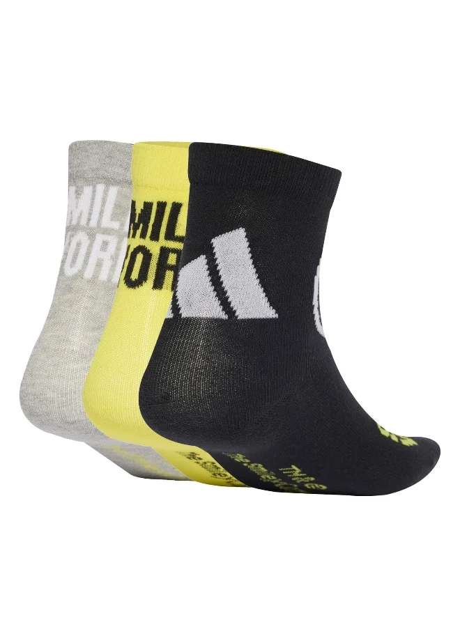 adidas SMILEY 3PP Grey Training For Junior 5.5K - 7K