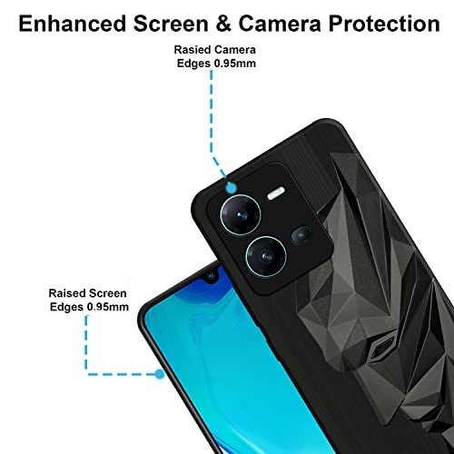 VIDO Exclusive Soft Back Case Cover for Vivo V25 5G (Shock Proof |360 Degree Complete Protection) - Image 2