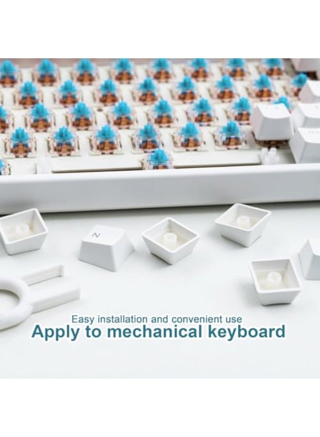 YelaJoy 50 PCS Blue Clicky Mechanical Keyboard Keys – 3-Pin Dustproof Replacement for LED Backlit Gaming  Office Keyboards - Image 5