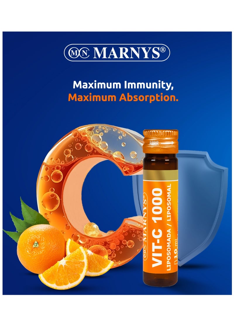 MARNYS - Marnys Vit-C 1000 mg Liposomal - 20 Vials - Image 1