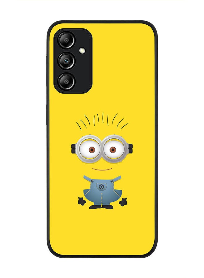 Stylizedd Rugged Black edge case for Samsung Galaxy A24 4G, Slim fit Soft Case Flexible Rubber Edges Anti Drop TPU Gel Thin Cover -  Minion 3 - Image 1