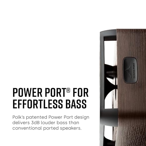 Polk Audio Polk Signature Elite ES10 Surround Loudspeaker - Hi-Res Audio Certified, Dolby Atmos & DTS:X Compatible, 1" Tweeter & 4" Woofer, Power Port Technology for Effortless Bass (Pair, Elegant White-Washed) - Image 4