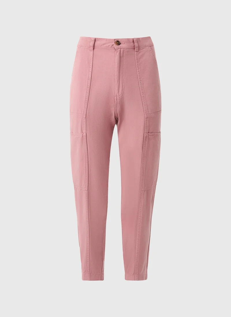 Matalan Pink Utility Barrel Trousers