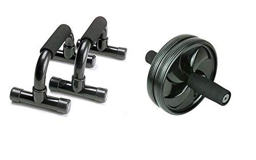 STARX push up bar with AB roller - Image 5