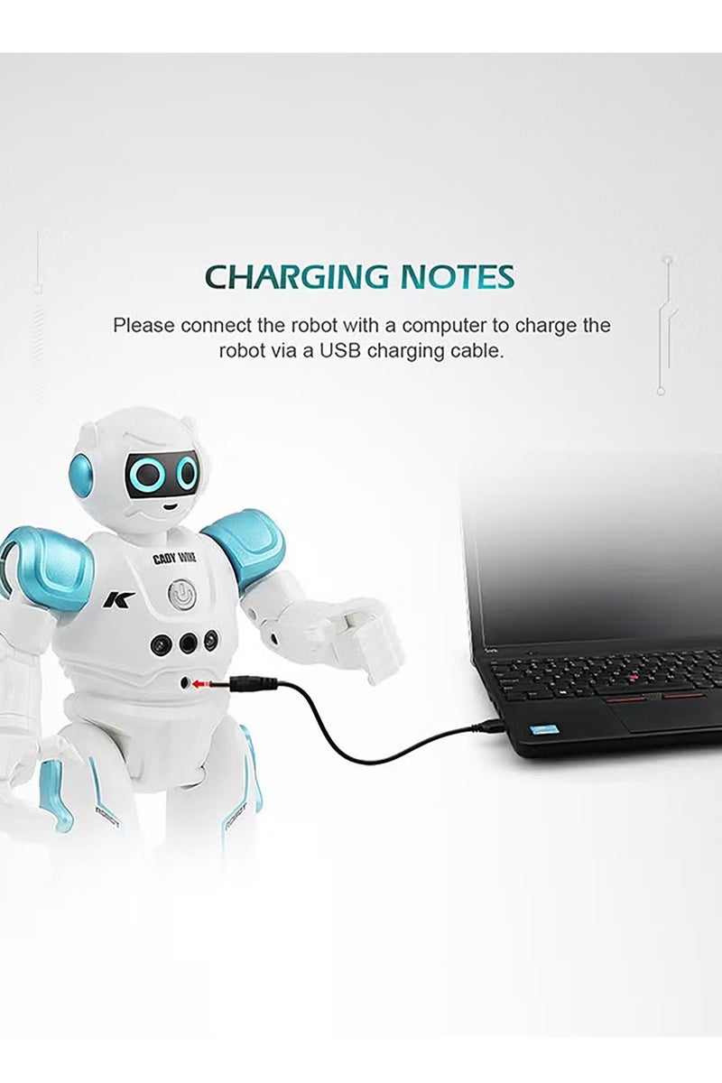 جي جي ار سي روبوت JJRC RC مع استشعار الإيماءات، قابل للبرمجة، يغني ويرقص، لعبة روبوت تفاعلية تعليمية للأطفال - Image 4