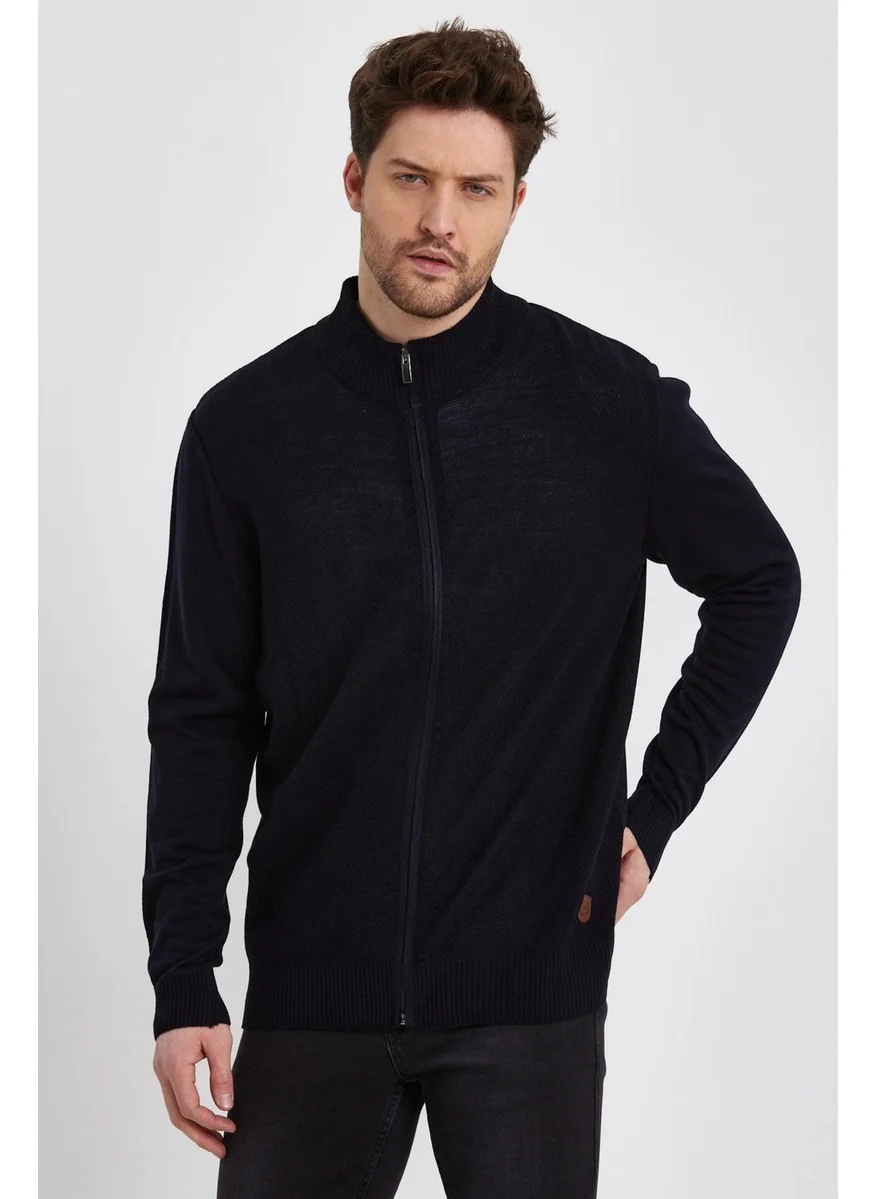 Alexander Gardi Alexandergardı Half Turtleneck Zipper Cardigan (E22-5717)