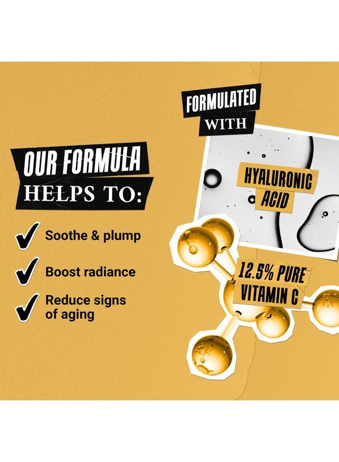 Kiehl's Powerful-Strength 12.5% Vitamin C Serum, Line-Reducing Concentrate for Face, Boosts Radiance & Firmness, Smooths & Plumps Skin, with Hyaluronic Acid, Dermatologist-Tested - 3.4 fl oz  - Image 3