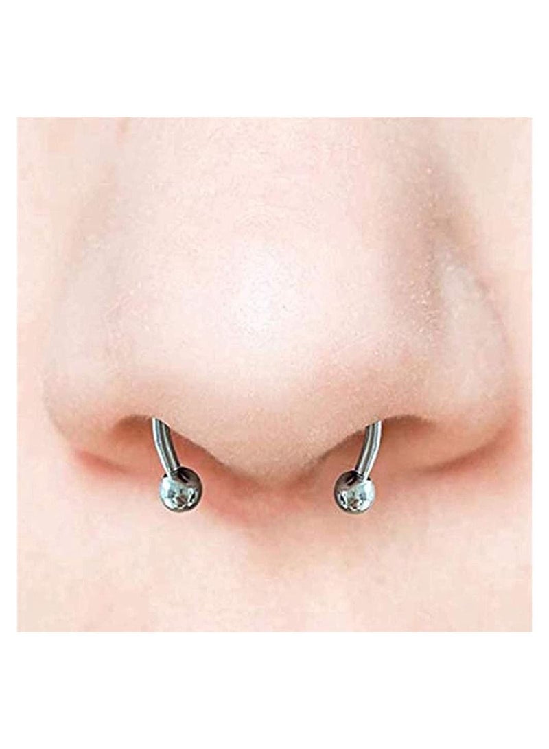 Bluejw Magnetic Septum Fake Nose Ring - Image 2