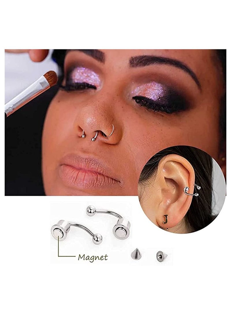 Bluejw Magnetic Septum Fake Nose Ring - Image 4