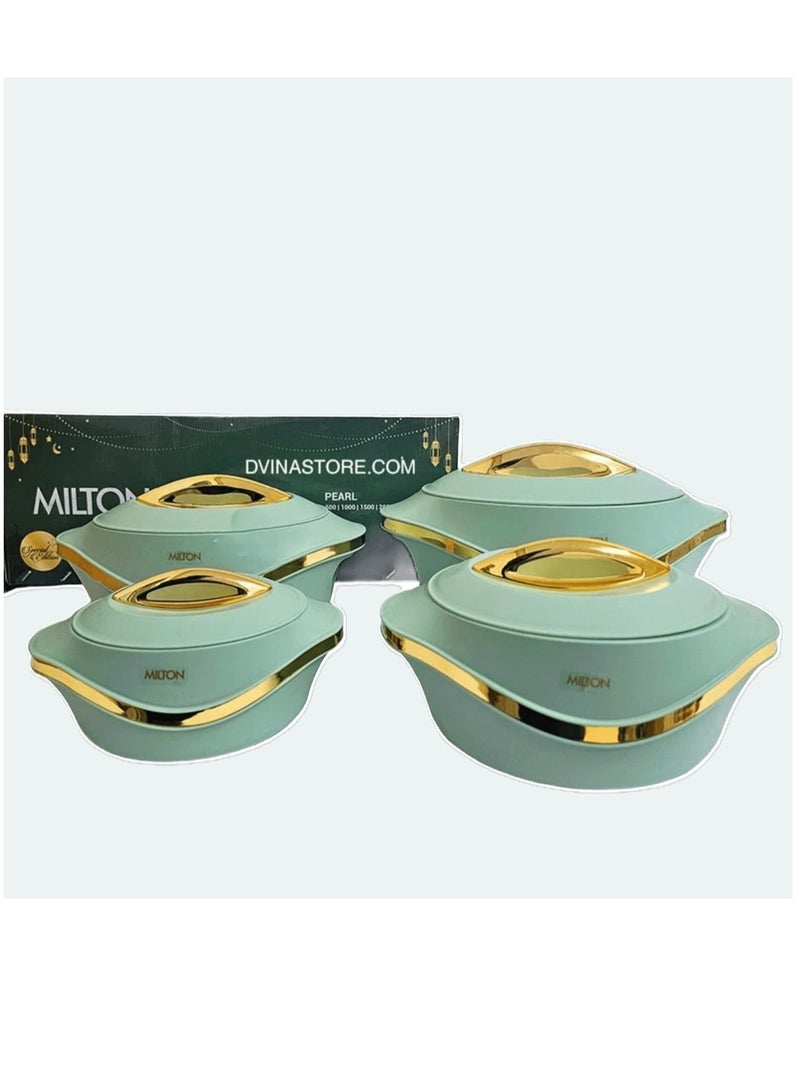 Milton Luxury Food Storage Set - 4 Pieces in Multiple Sizes (500ml - 1000ml - 1500ml - 2500ml) for Keeping Food Fresh Longer - Image 3