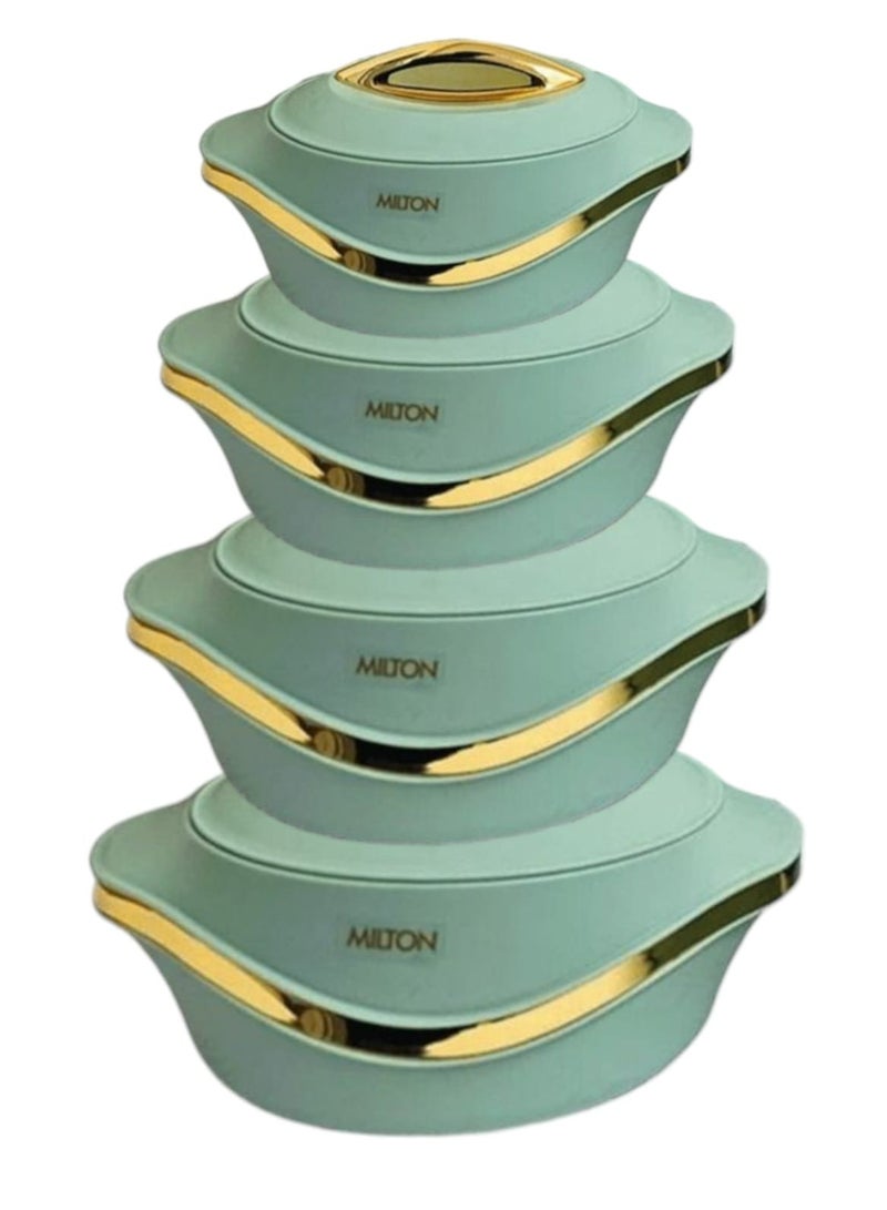 Milton Luxury Food Storage Set - 4 Pieces in Multiple Sizes (500ml - 1000ml - 1500ml - 2500ml) for Keeping Food Fresh Longer - Image 2