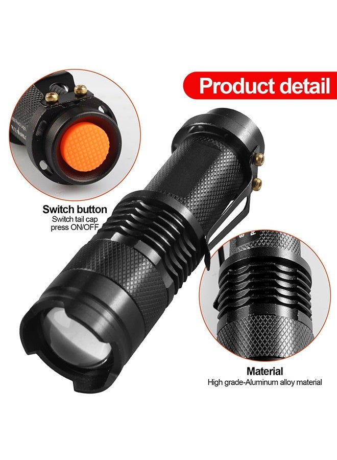 Tersely [2-Pack] Red LED Flashlight, Powerful Single Mode Light SK68 LED Torch Scalable Red Light Flashlight for Astronomy, Aviation, Night Observation - Image 2