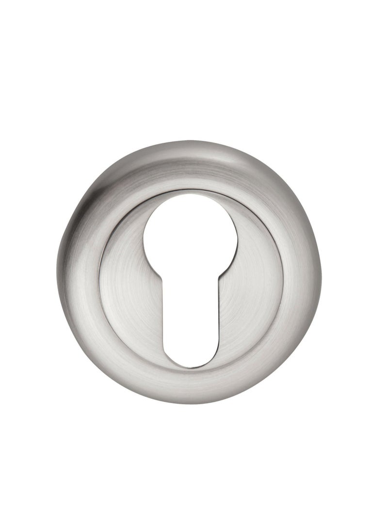 Yale Apollo Rose Lever Handle with Keyhole  Satin Nickel, for Internal Doors  Model35ZRA027CE2201  - Image 2