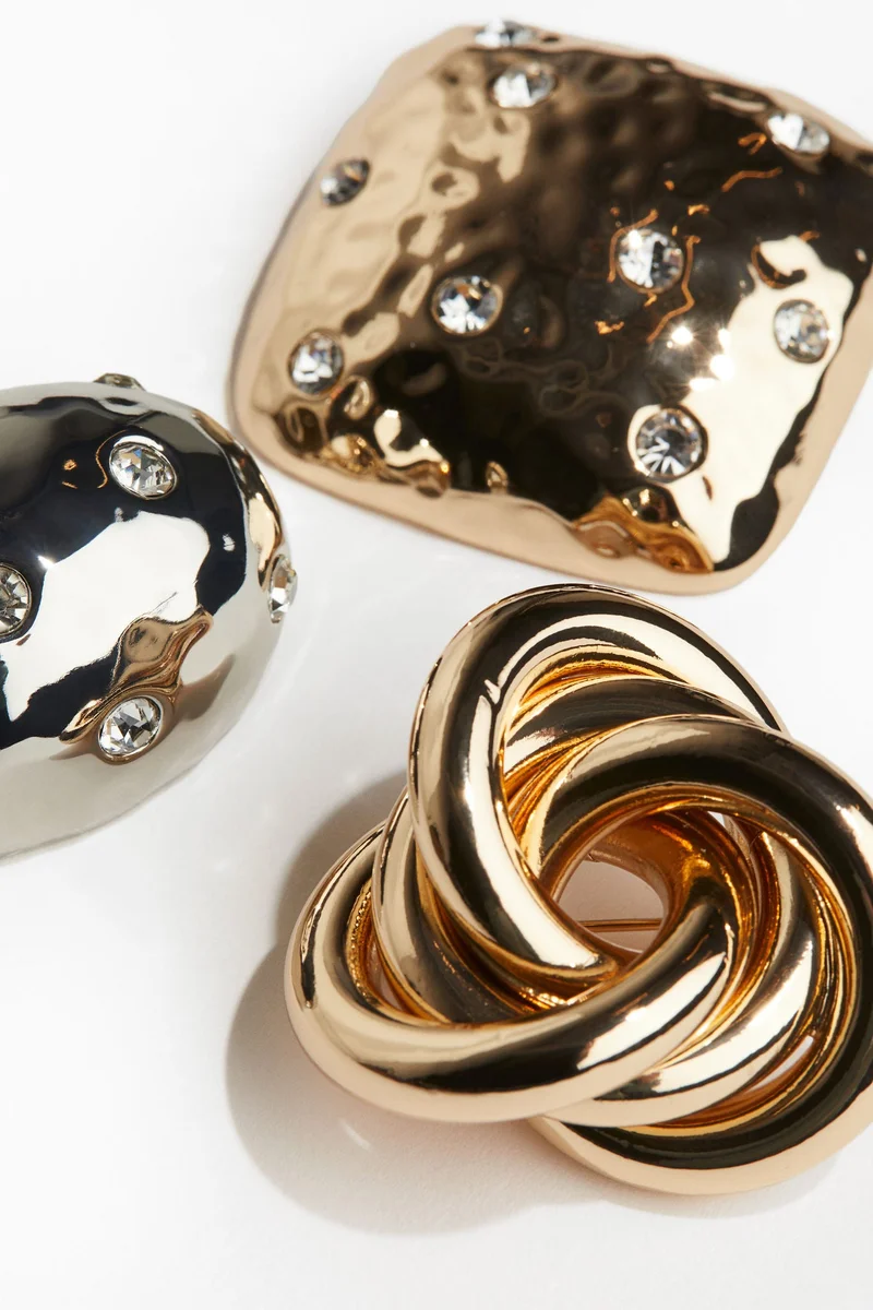 اتش اند ام بروش - عبوة من 3 قطع