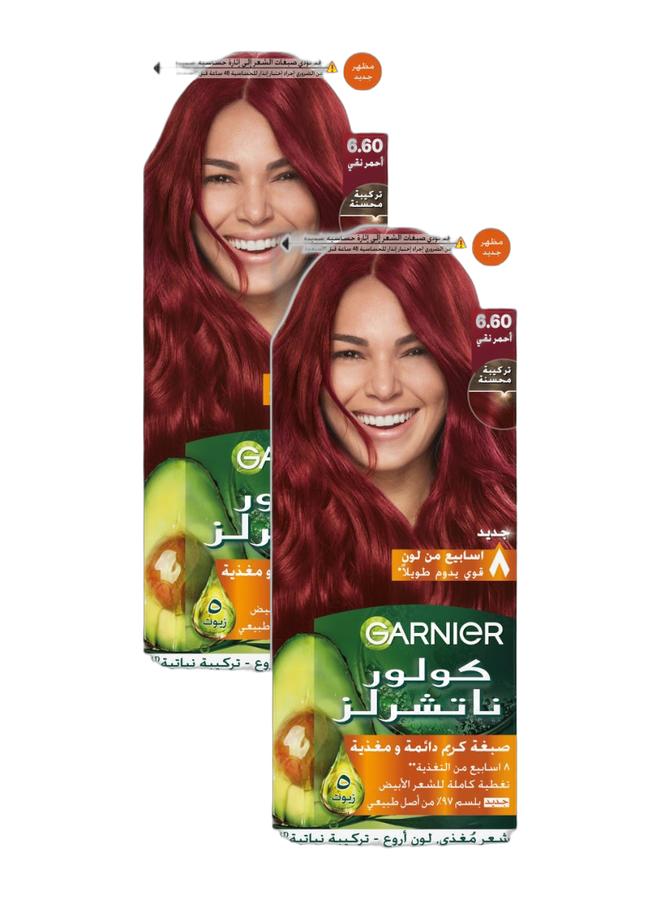 garnier كول نات 6.60 أحمر ناري نقي كيس مزدوج 003 - Image 1