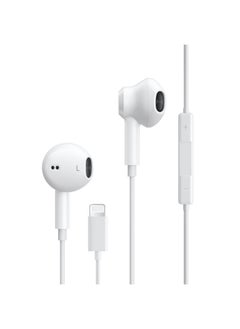 Suitable For Apple Android Mobile Phone In-ear Lightning Wire Control Type-c Huawei Iphone15 Headset-Color:P56 (Apple Flat Head Bluetooth Edition)