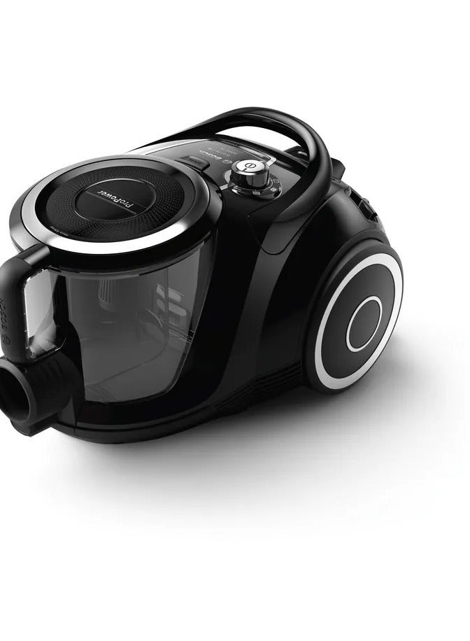 BOSCH Bagless Vacuum cleaner Series 6 Dust Box Capacity 2.4 L 2200 W BGS412234 Black - Image 2