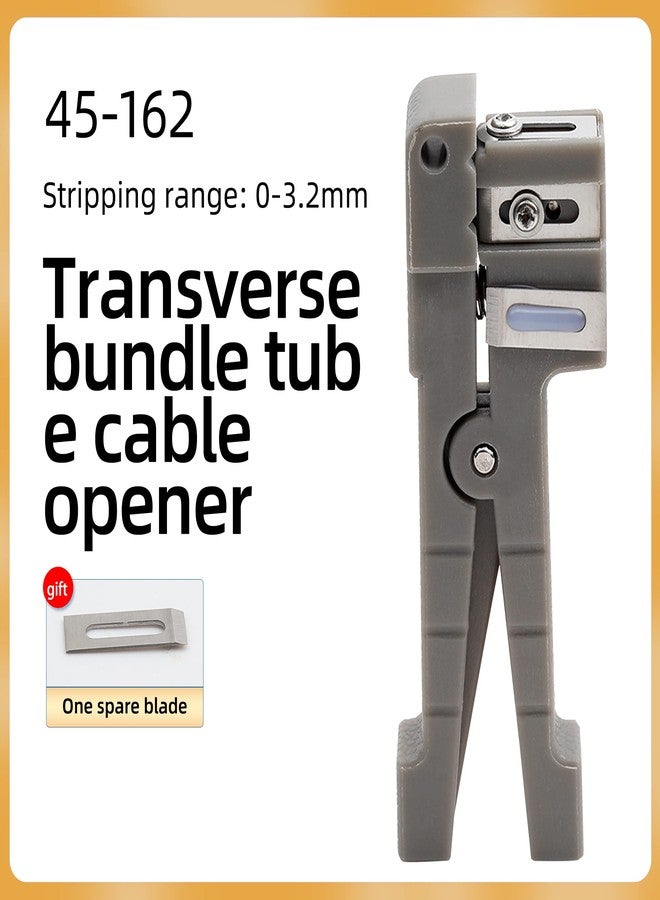 CRUISER 45-162 Fiber Optic Jacket Stripper Coaxial Stripper Wire Cable Stripping Cutter Tool(45-162) - Image 2