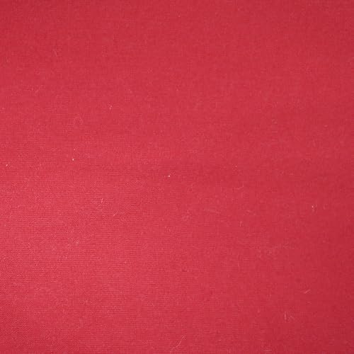 No. 918 Martine Microfiber Semi-Sheer Rod Pocket Kitchen Curtain Valance and Tiers Set, 54" x 45", Red - Image 5