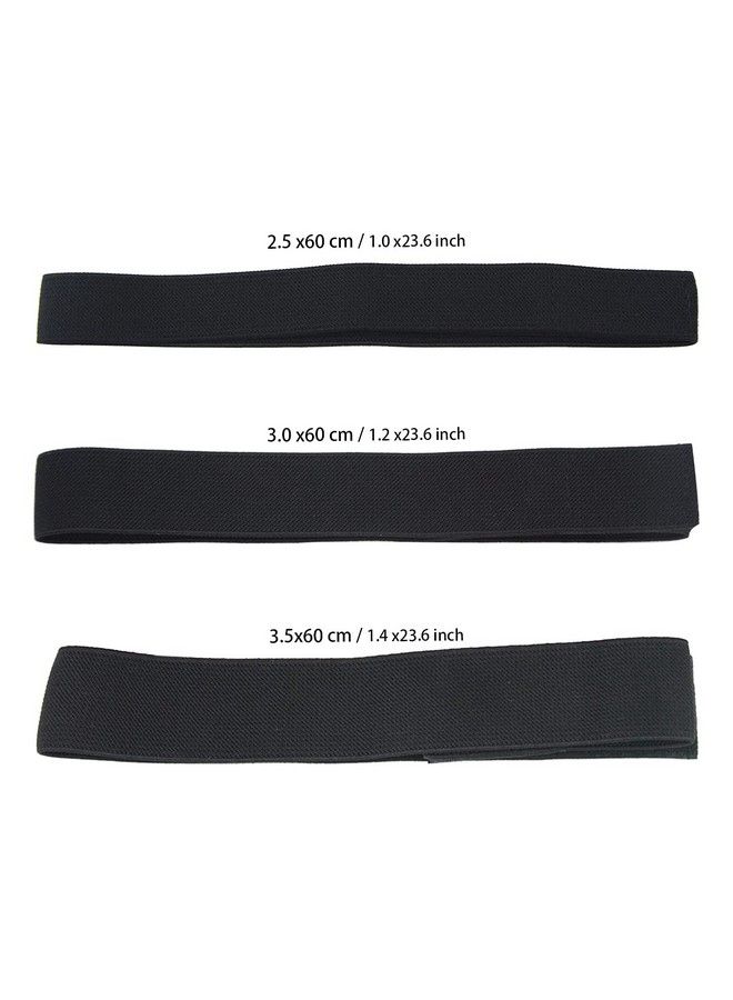 YTBYT 3 Pcs Elastic Band Lace Melting Bands Adjustable Wig Headbands For Lace Frontal Laying ( Width 1 Inch ) - Image 4