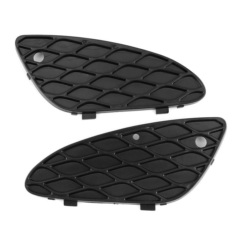 Front Bumper Cover Mesh Grille 1 Pair Right And Left Side 2118850353 Fit for Benz EClass W211 E320 E350 E500 20032006