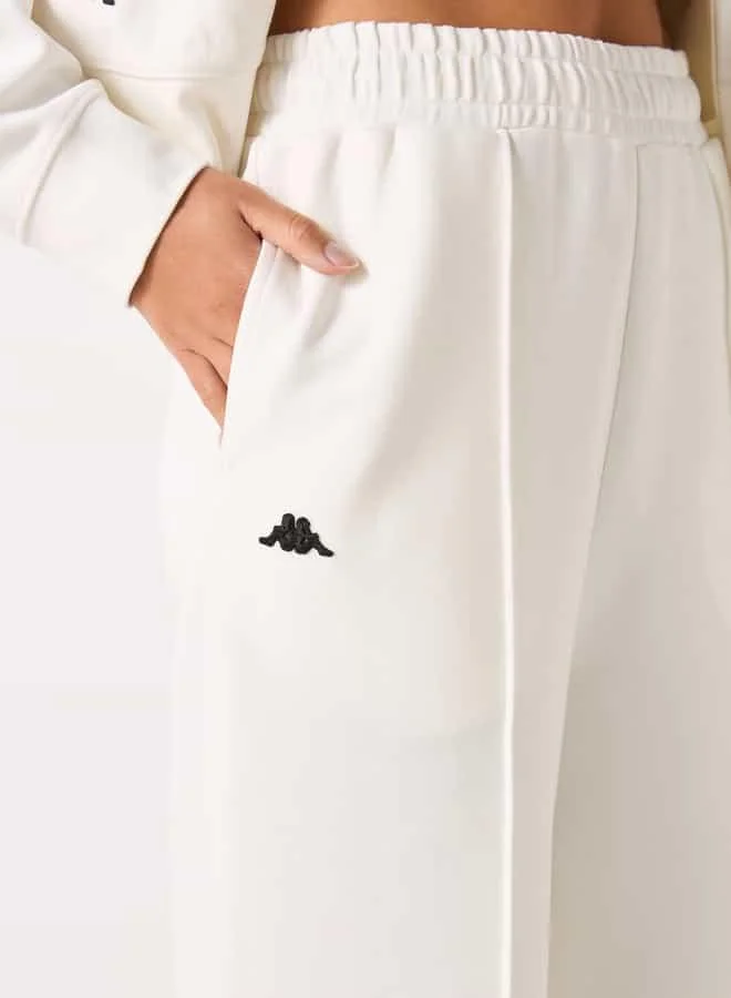 Kappa Kappa Logo Print Track Pants with Pockets