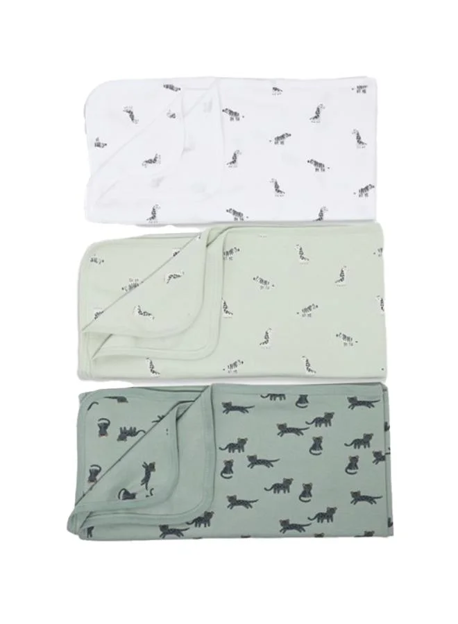 Babies & More Babies & More Newborn Boys Multicolor Baby Blanket