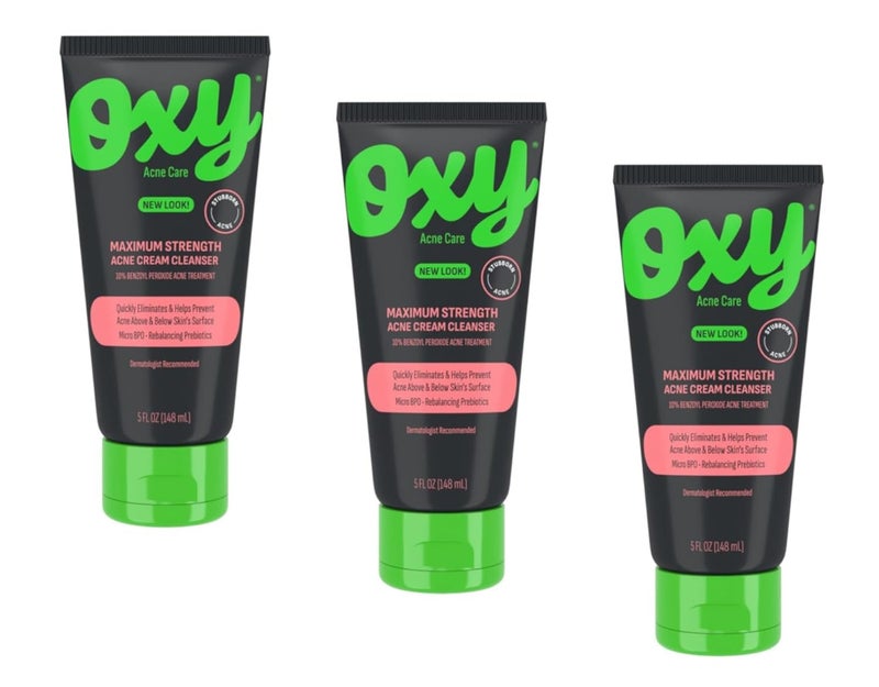 Oxy Acne Cleanser Maximum Strength 5 Ounces (Pack of 3) - Image 2