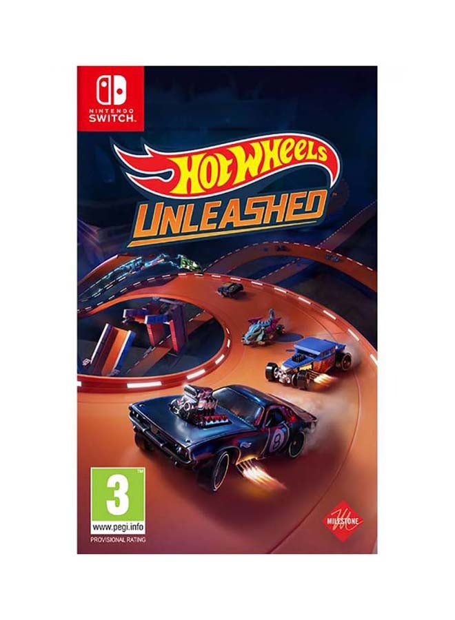 مايلستون لعبة الفيديو "Hot Wheels Unleashed" (إصدار عالمي) - سباق - nintendo_switch - Image 1