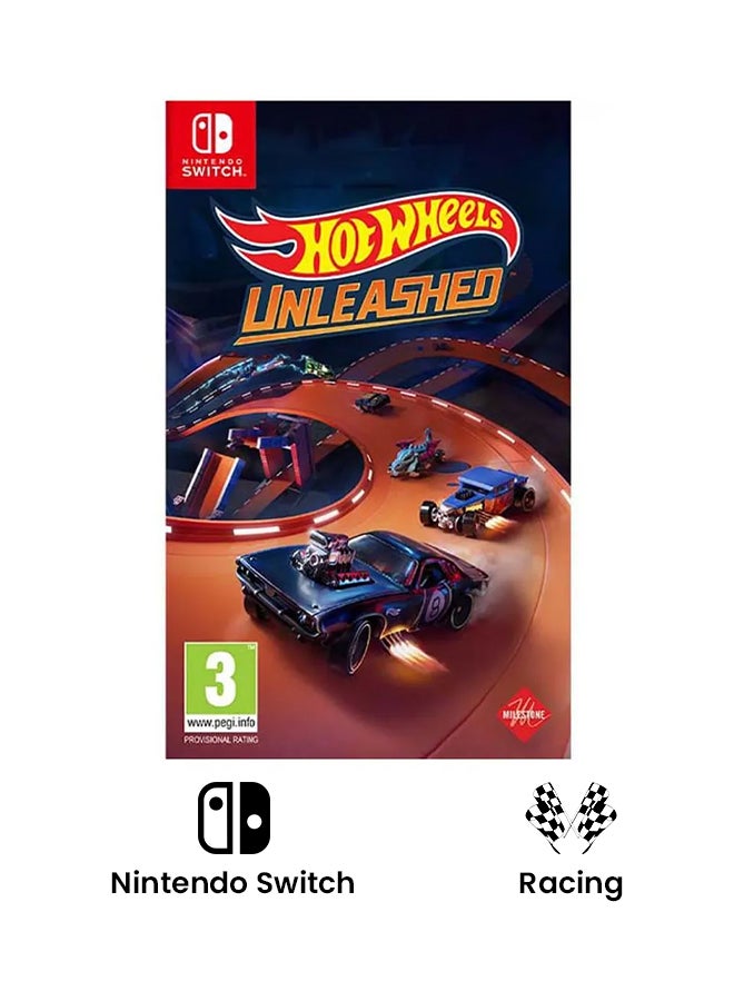 مايلستون لعبة الفيديو "Hot Wheels Unleashed" (إصدار عالمي) - سباق - nintendo_switch - Image 2