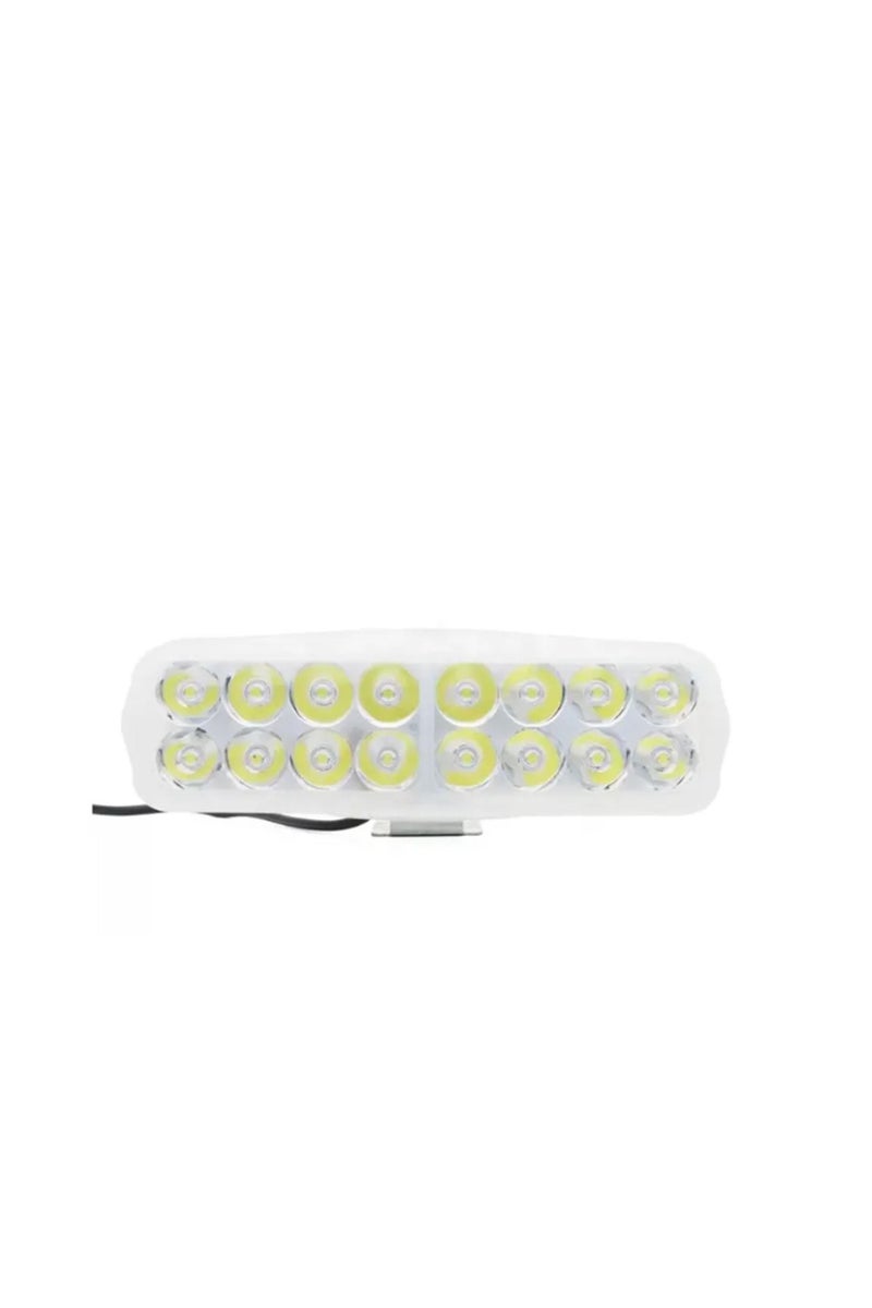 White Flash Lantern Modern Shape Transparent 16 12V 24W 50000 Hours Operation - Image 1