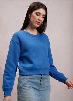 Relaxed Fit Crop Sweatshirt with Patch Detail - pzsku/Z6F5A066612F0A6B75285Z/45/_/1734941385/76a64de6-a82a-42f3-99a9-ef77b0c87312