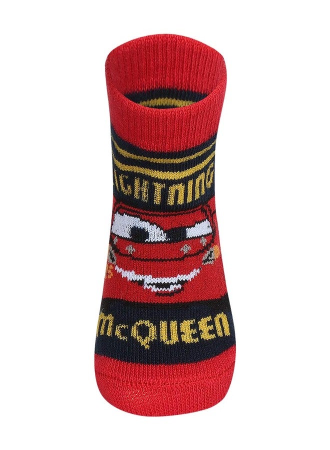 Supersox Regular Disney Socks for Babies, Made with Breathable, Anti Odour & Moisture Absorbent Combed Cotton with a Extra Durable Welt, Ideal For All Day Wear (Pack Of 6) - Image 2