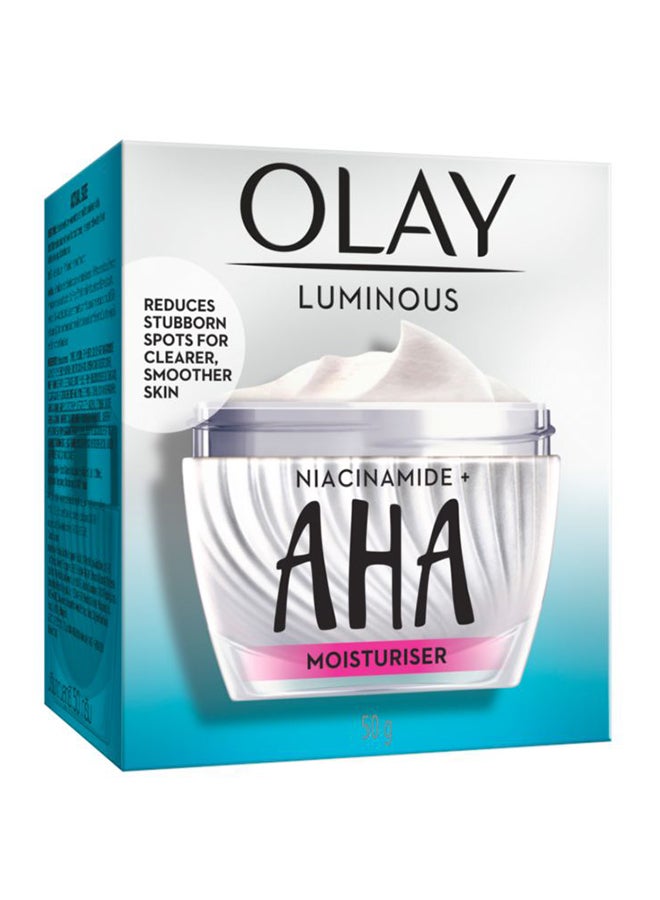 Olay Luminous Niacinamide Plus AHA Face Cream Moisturizer 50g - Image 3