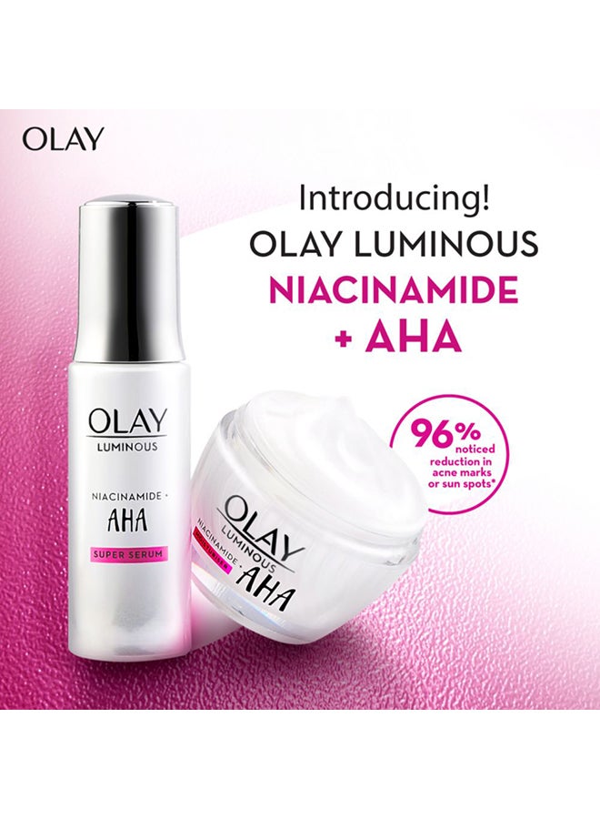 Olay Luminous Niacinamide Plus AHA Face Cream Moisturizer 50g - Image 4