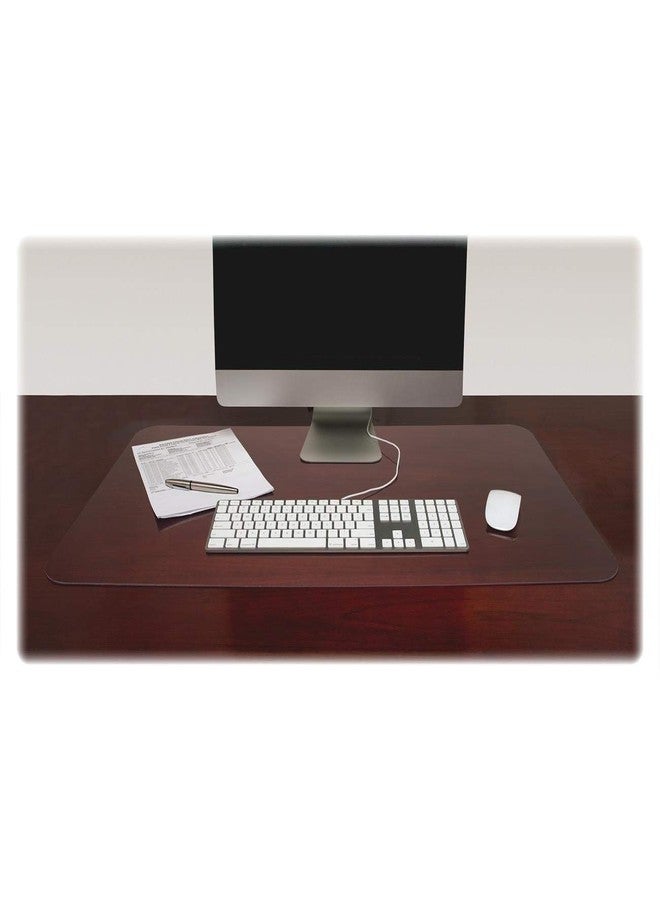 Lorell LLR39650 Lorell Desk Pad, 20 x 36 Inches, Clear - Image 2