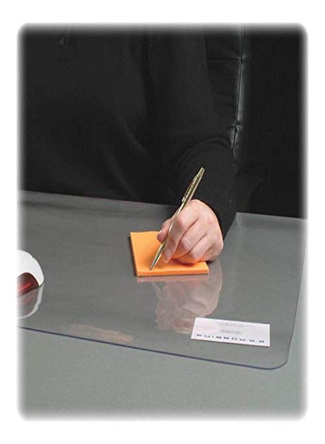 Lorell LLR39650 Lorell Desk Pad, 20 x 36 Inches, Clear - Image 3