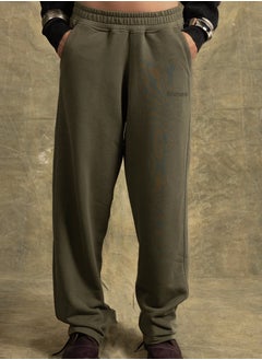 In Your Shoe Olive Wide Leg Swants  - Image 3