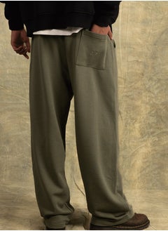 In Your Shoe Olive Wide Leg Swants  - Image 2