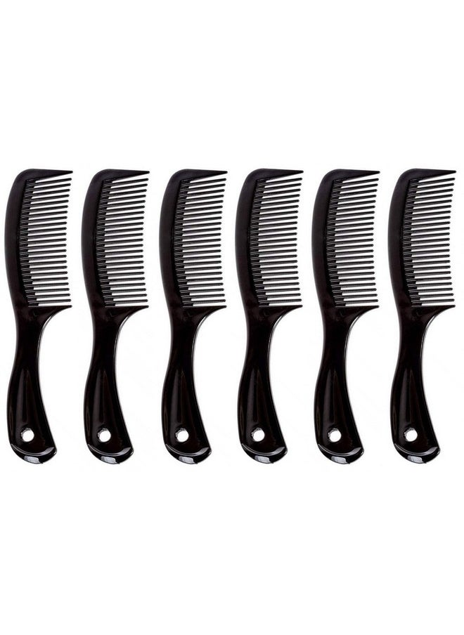 Travel Size Wide Tooth Handle Comb 6 6 Pack Black - pzsku/Z6F5A56EFA04E2B101F59Z/45/_/1719073396/b8704223-c95c-4846-ab07-3bfda4a8b5e2