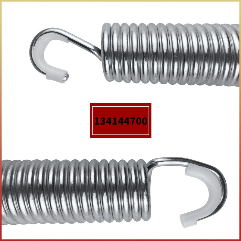 SUUJI نابض تعليق غسالة Frigidaire رقم 134144700 - عبوة تحتوي على قطعتين، من تصنيع ، متوافق مع غسالات Frigidaire من شركة GE. يحل محل القطع الأصلية رقم AP3212517، 131277700، 131663600، 134136300، 936912، AH735645، EA735645، PS735645. - Image 5