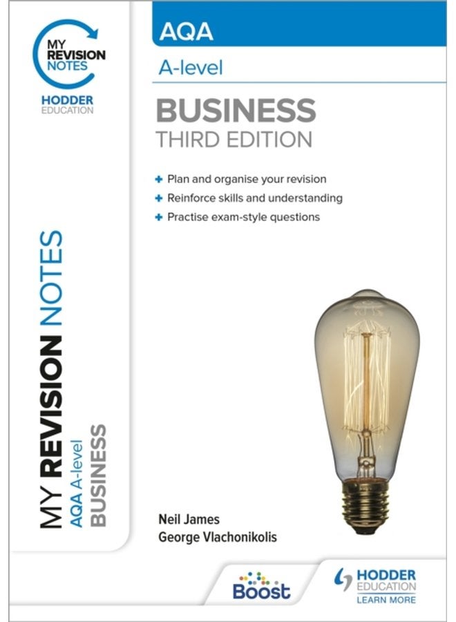 My Revision Notes AQA A level Business Third Edition - Paperback