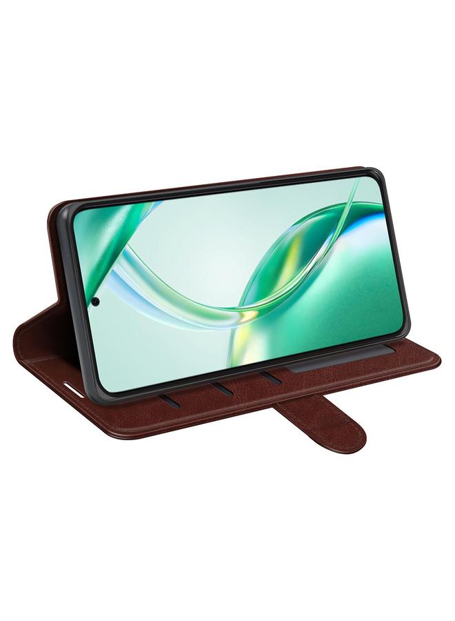 اس-توب جراب هاتف Honor 200 Smart R64 بتصميم أفقي من الجلد - Image 5