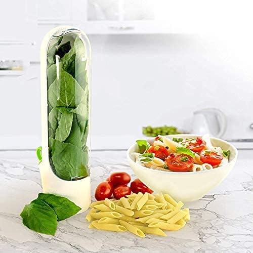 MATSON MATSON Herb Saver Best Keeper for Freshest Produce Coriander Leaves and All Type Green Leaves Storage Case Refrigerator Storage Container for Well Packed Herb Holder 1 pcs  - Image 5