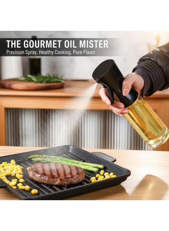 300ml Oil Sprayer Bottle for Cooking - Precision Mist Sprayer for Olive Oil & Vinegar - Perfect for Air Fryer, BBQ & Salads - Modern & Easy to Use. - Image 4
