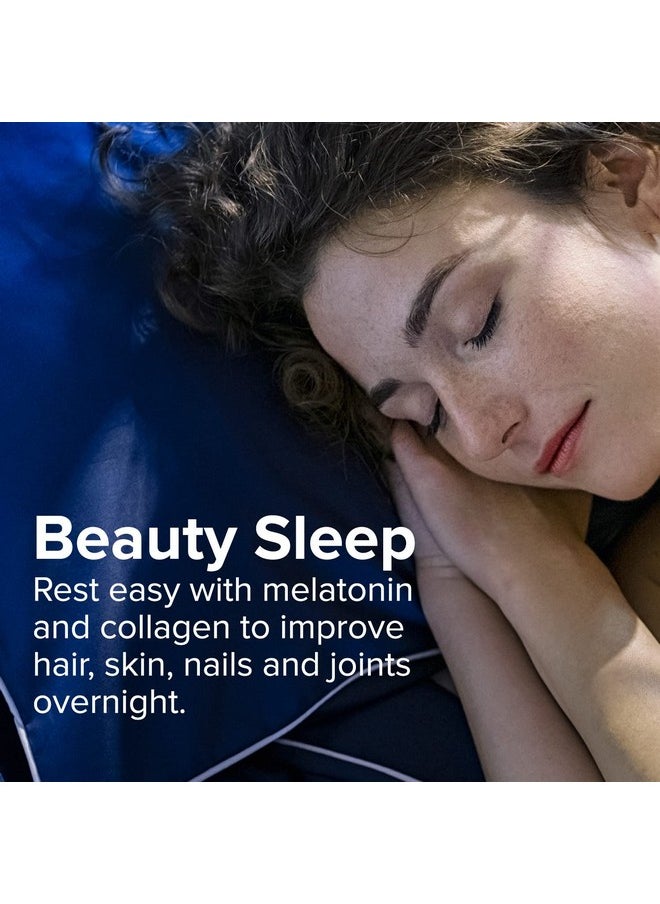 Sanar Naturals - Sanar Naturals Collagen Pills Beauty Sleep with Melatonin 6 mg - Boost Hair Skin Nails Joints - Hydrolyzed Collagen for Women and Men, Collagen Peptides Supplement, 150 Capsules - Image 1