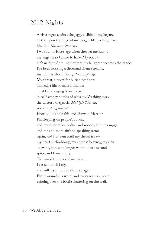 We Alive, Beloved: Poems - Image 3