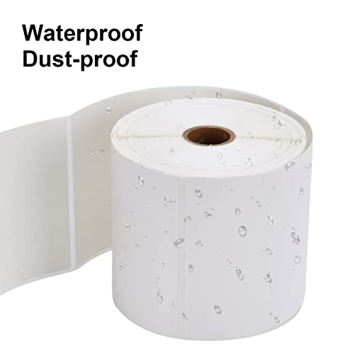 9527 Product 4x6 Direct Thermal Shipping Labels for Zebra 2844 ZP-450 ZP-500 ZP-505,Blank,450 Labels/Roll, 1" Core,Total 4 Rolls - Image 5
