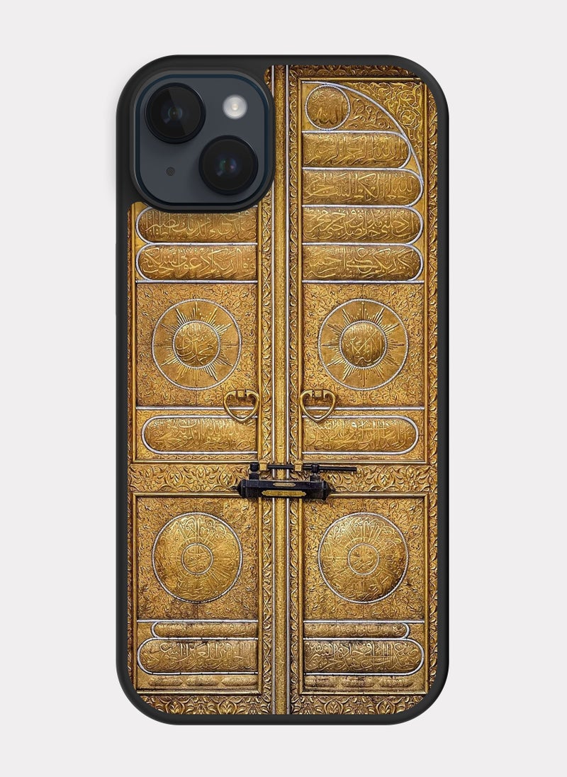 PXLAAT iPhone 14 Plus case cover Door Of The Kaaba - Image 1