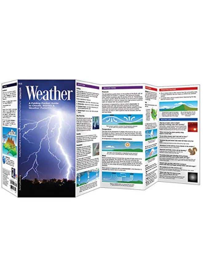 Weather: A Folding Pocket Guide to to Clouds, Storms and Weather Patterns